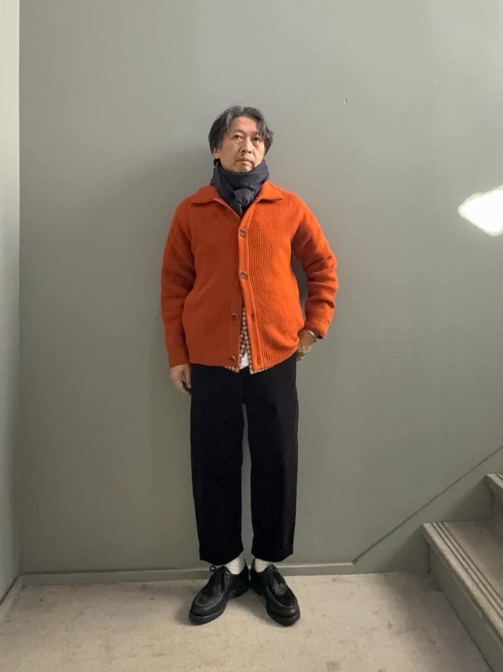 デザイナーTAKEman さんの「TAKEO KIKUCHI｜マルチギンガムチェック シャツ」を使ったコーディネート