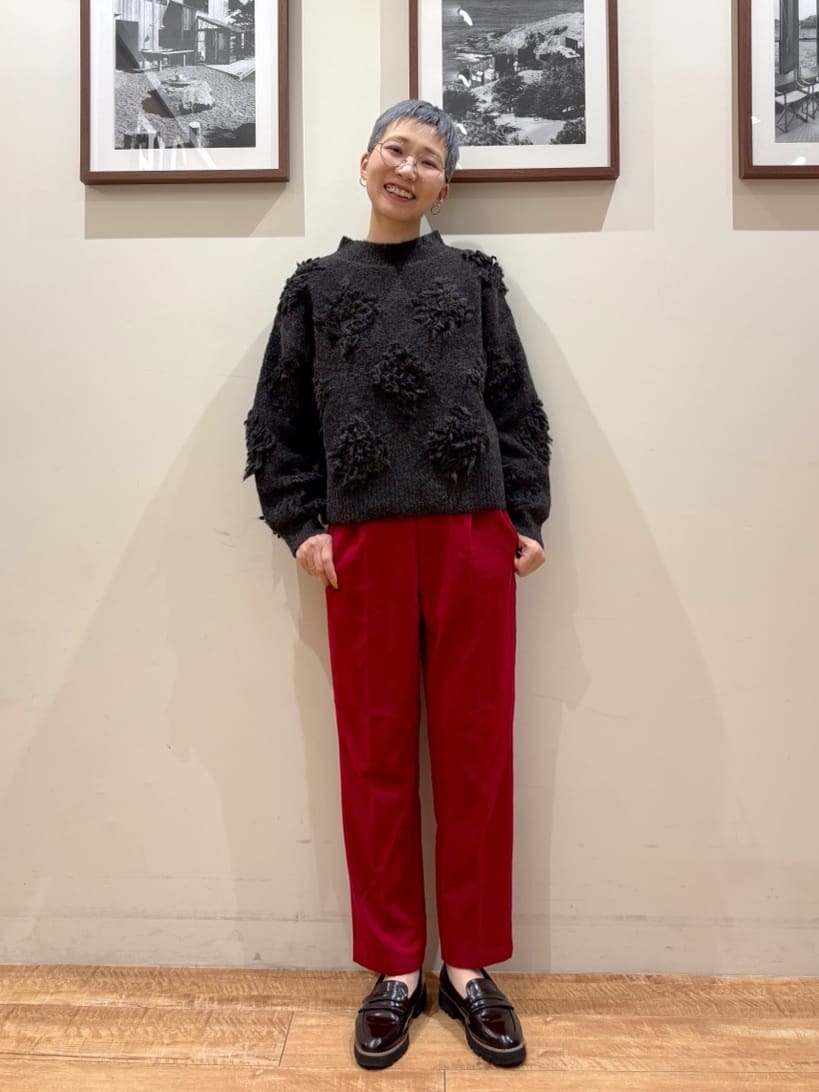 Ayumiさんの「SHOO･LA･RUE｜フェイクファーブルゾン」を使ったコーディネート