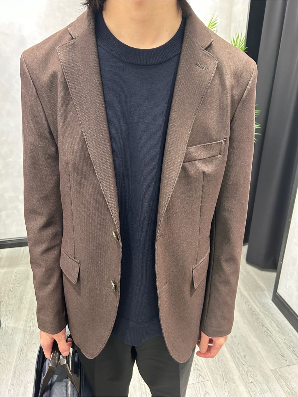 ruiさんの「TAKEO KIKUCHI｜【ウールカシミヤブレンド】ビーバー調 スタンドカラー コート」を使ったコーディネート