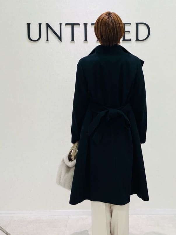 yukiさんの「UNTITLED｜【きれいめ/スタイリッシュ】2WAYスタンドカラーロングコート」を使ったコーディネート