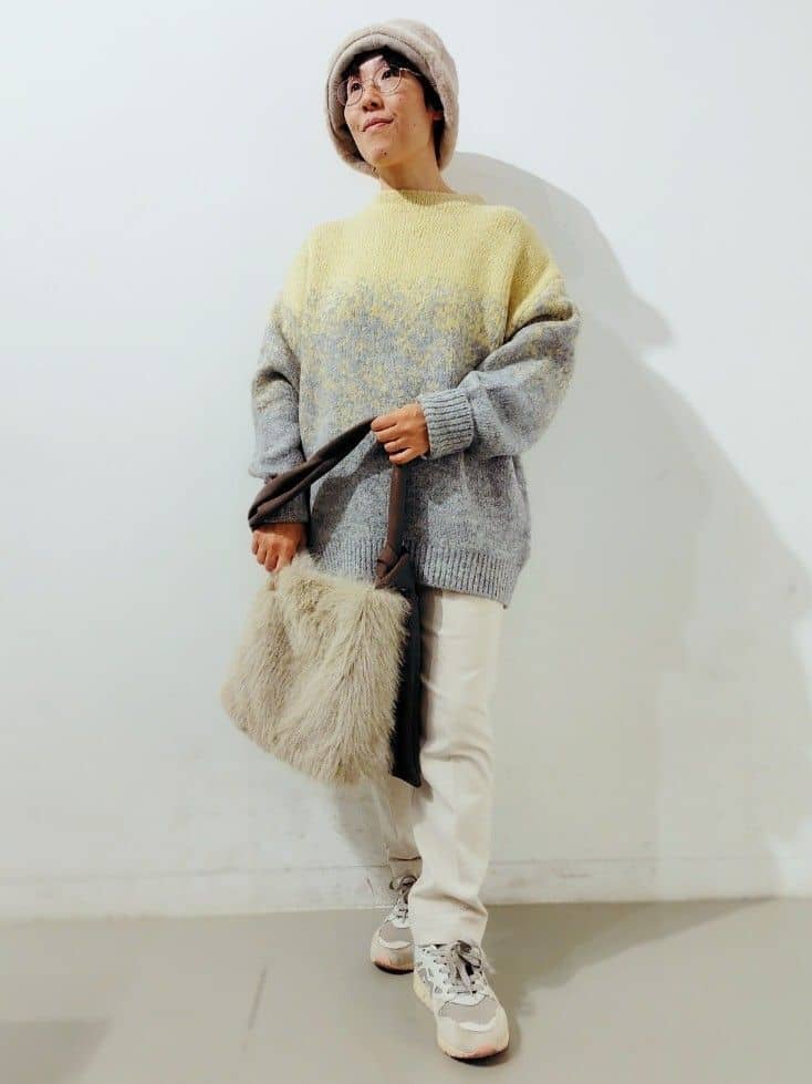 kodamaさんの「THE SHOP TK｜【ぎゅっとされているような暖かさ】撥水中綿ブルゾン」を使ったコーディネート