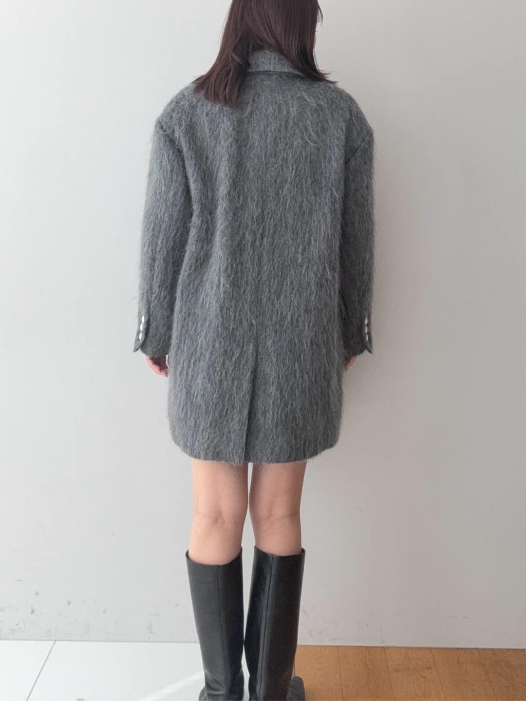 BUNさんの「DRESSTERIOR｜【インナー使いに最適/しっとり暖かな吸湿発熱素材】タートルネックプルオーバー」を使ったコーディネート