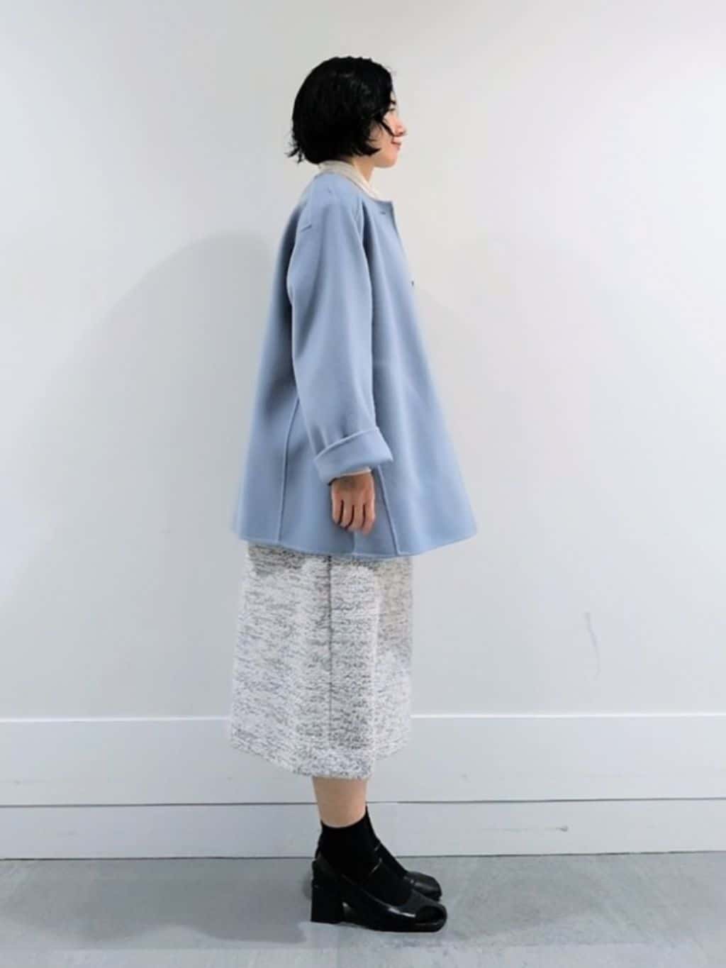 ミズタさんの「UNTITLED｜【ミディ丈/軽やか】セミラグランリバー コート」を使ったコーディネート