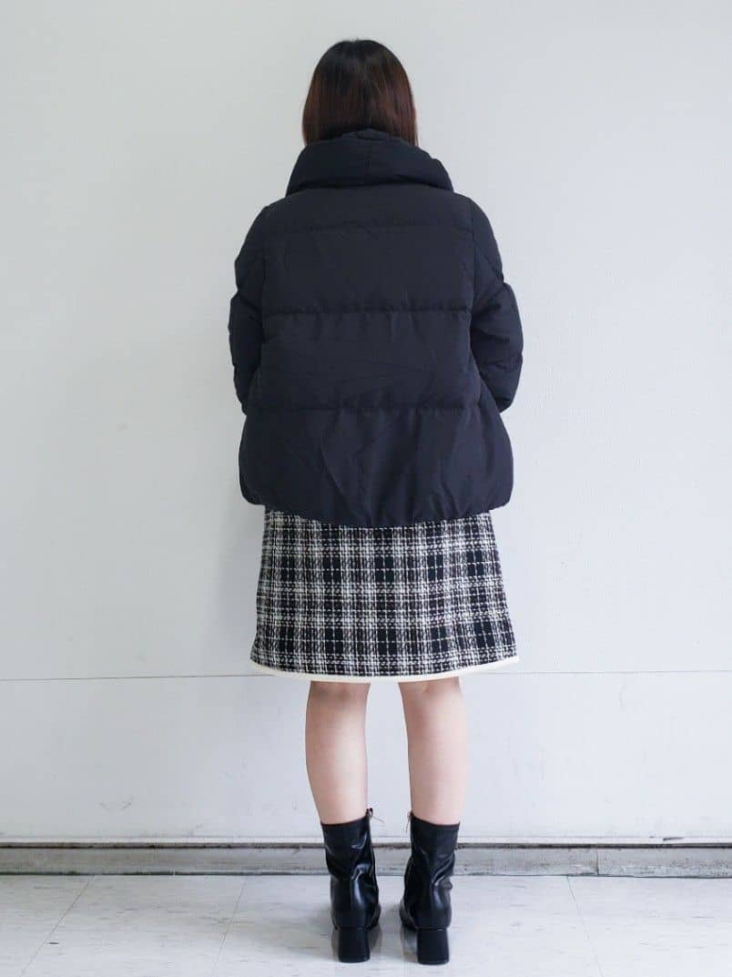Riaさんの「index｜KAWADAダウンショートコート【撥水／洗濯機OK／静電気防止裏地】《XS～LL》」を使ったコーディネート