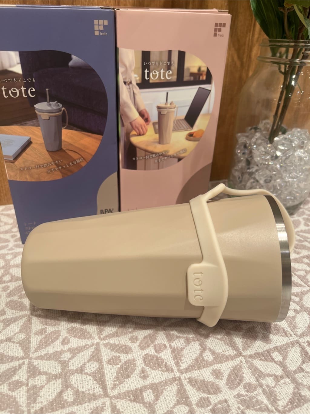 アリオ川口さんの「212 KITCHEN STORE｜ストロー付2wayタンブラー470ml モカ」を使ったコーディネート