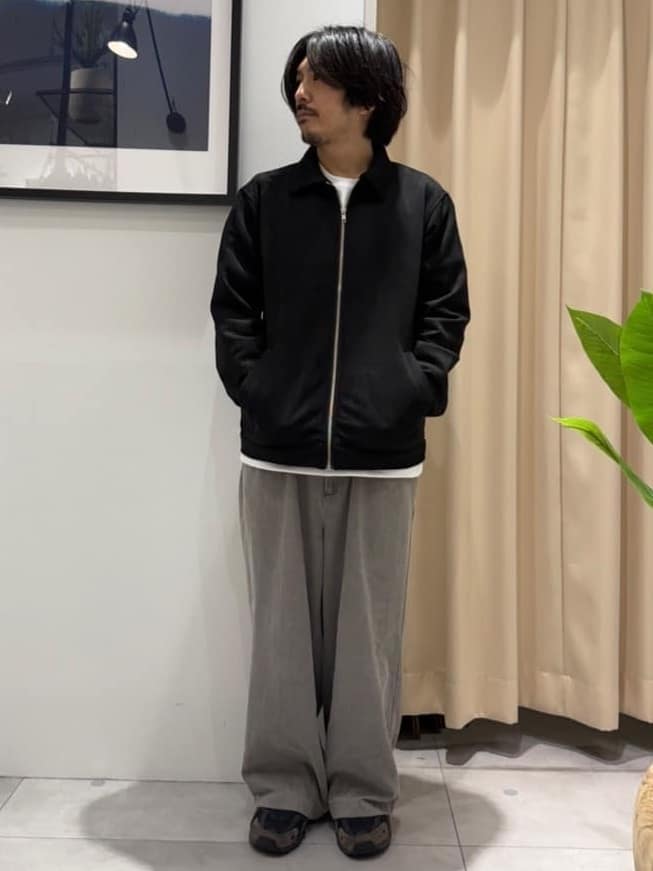 はさんの「THE SHOP TK｜【無地に飽きた方へ】ふくれジャカードスウェット　洗濯機OK/6色展開/ユニセックスでおすすめ！」を使ったコーディネート
