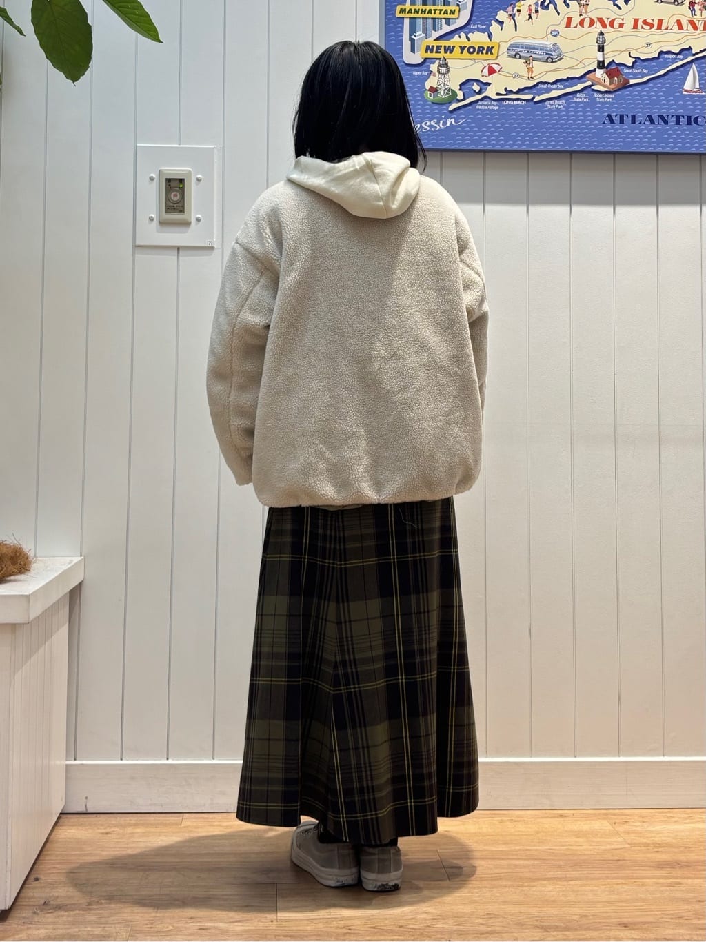 OKADAさんの「Dessin｜【2WAY】リバーシブルタフタボアアウター」を使ったコーディネート