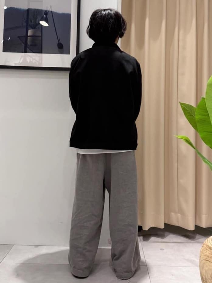 はさんの「THE SHOP TK｜【無地に飽きた方へ】ふくれジャカードスウェット　洗濯機OK/6色展開/ユニセックスでおすすめ！」を使ったコーディネート