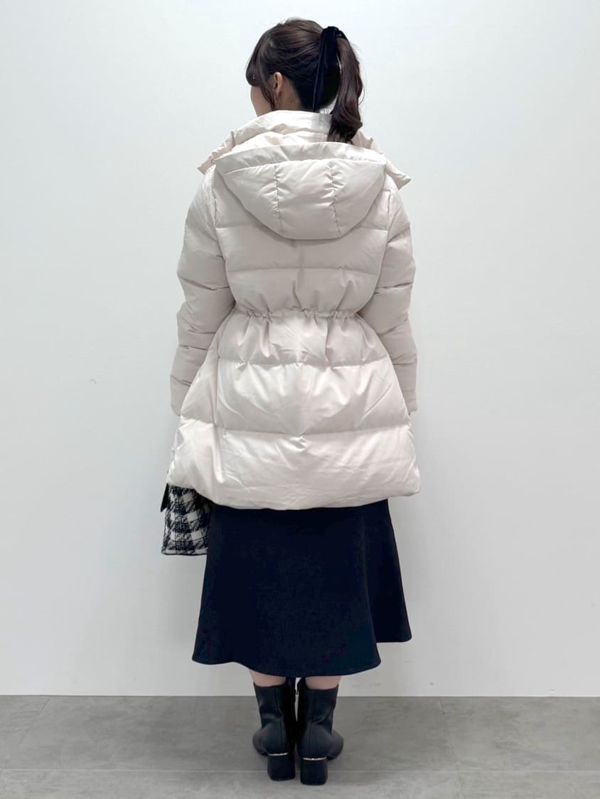 kozuさんの「index｜ラメガーター編みボートネックニット【洗濯機OK】《8col／XS～LL》」を使ったコーディネート