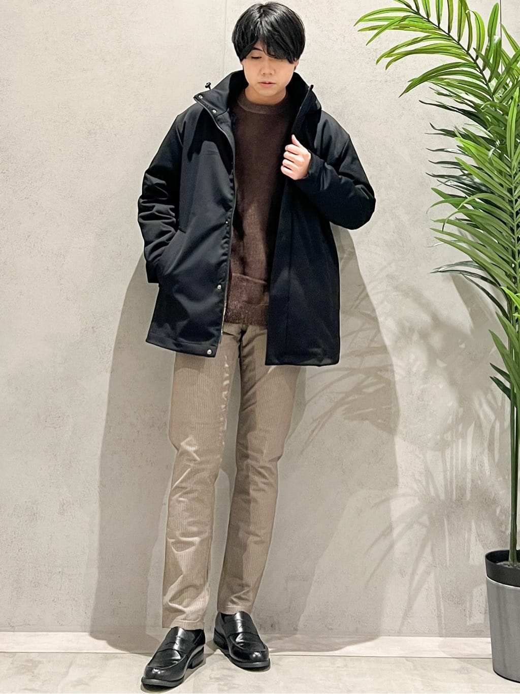 SHI-MAさんの「THE SHOP TK｜【3WAY】中綿ライナー付き カルゼコート　洗濯機OK/ON・OFF対応」を使ったコーディネート