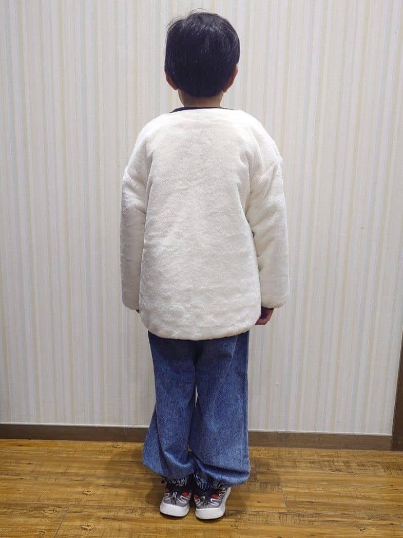 Yuiさんの「SHOO･LA･RUE｜【100-150cm/撥水】キルト&times;ファーリバーシブルブルゾン」を使ったコーディネート