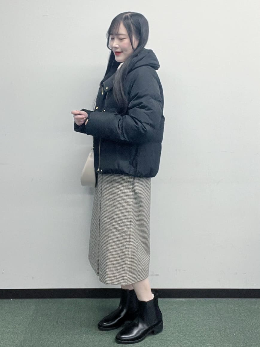 Hitomiさんの「index｜KAWADAダウンショートコート【撥水／洗濯機OK／静電気防止裏地】《XS～LL》」を使ったコーディネート