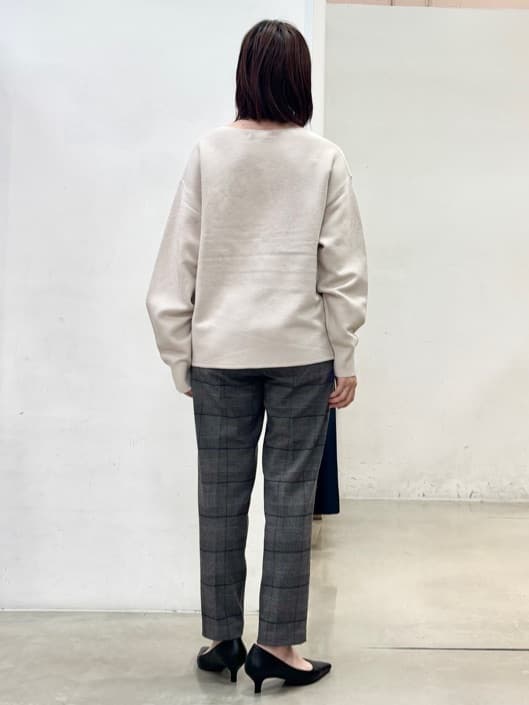 fujiさんの「THE SHOP TK｜【S-XLサイズ/選べる7色】どこから見ても美しい ガーターニット/毛玉になりにくい/洗濯機OK」を使ったコーディネート