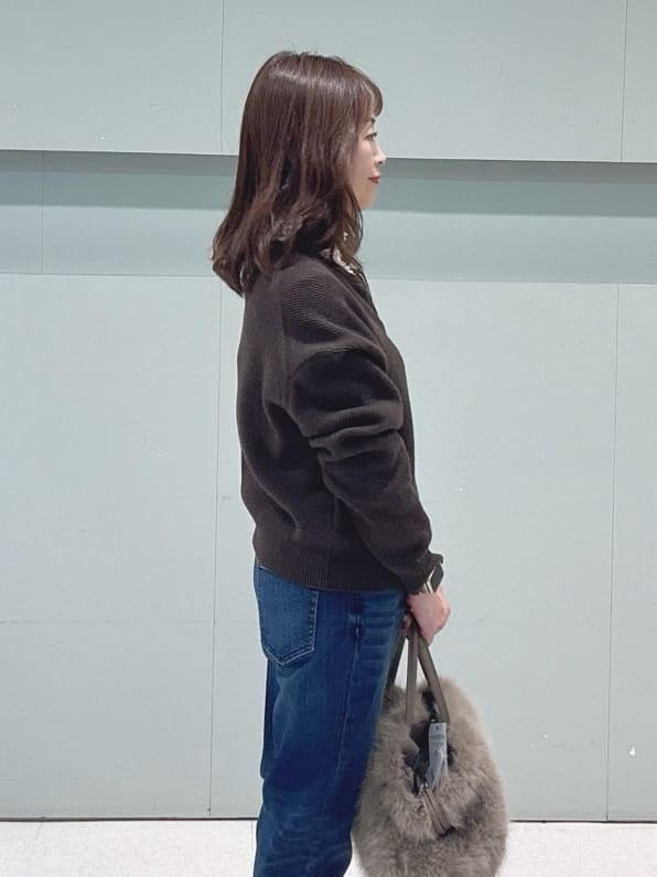 makiさんの「UNTITLED｜【吸湿発熱/洗える】ハイネックインナー」を使ったコーディネート