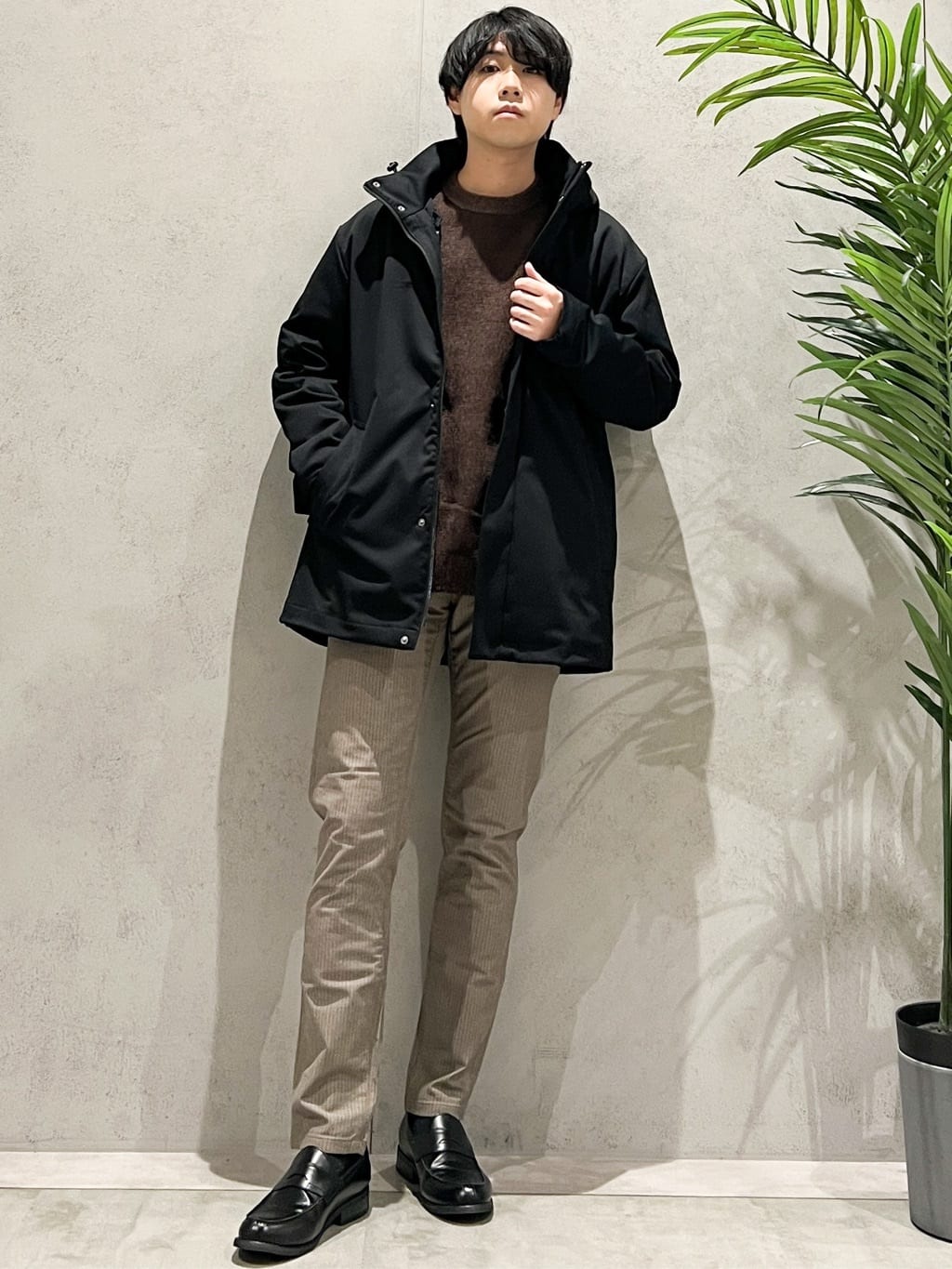 SHI-MAさんの「THE SHOP TK｜【3WAY】中綿ライナー付き カルゼコート　洗濯機OK/ON・OFF対応」を使ったコーディネート