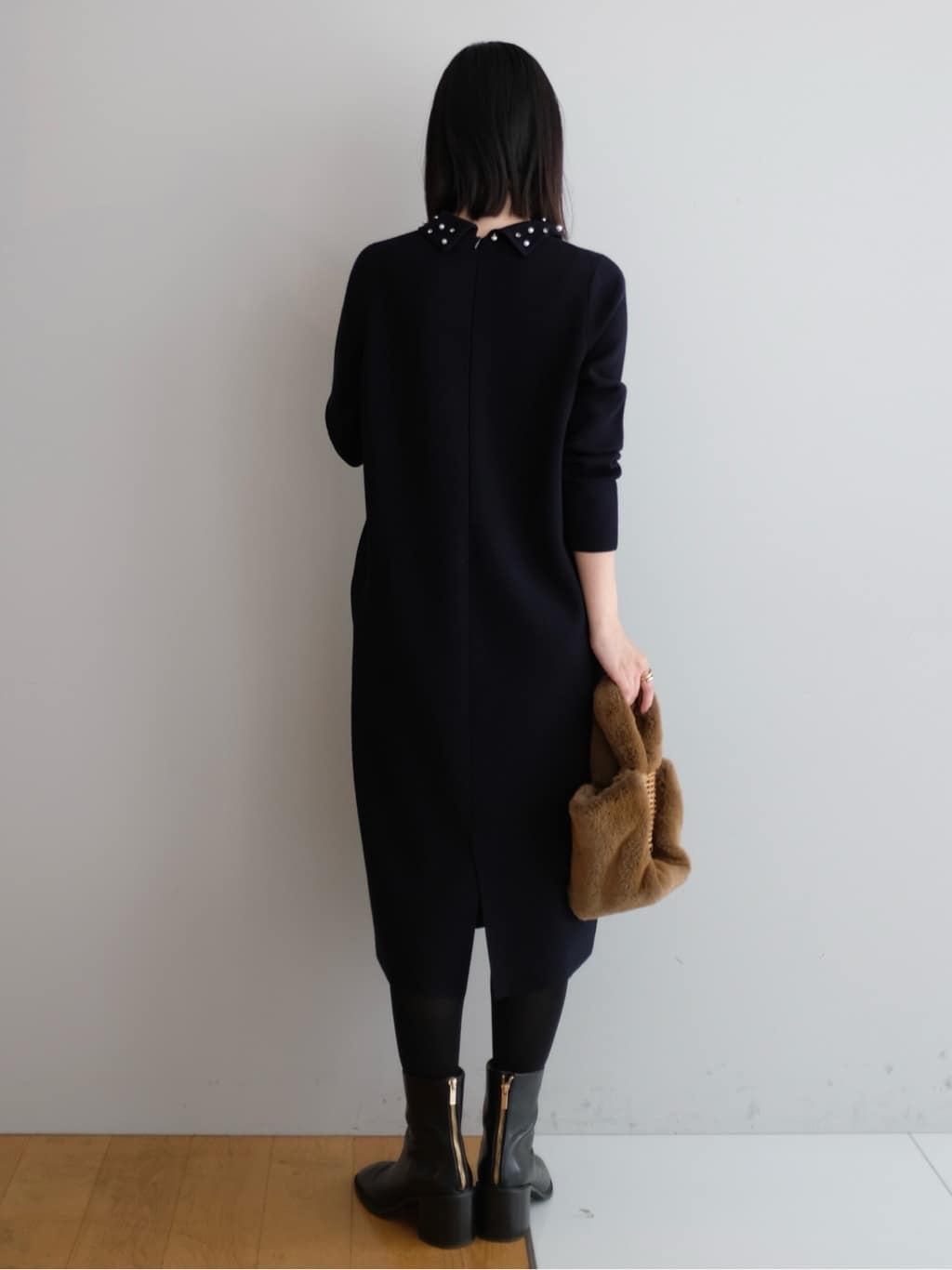 Kishimotoさんの「DRESSTERIOR｜◆ショートブーツ」を使ったコーディネート