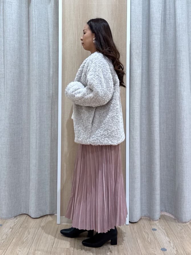 sachiさんの「grove｜最終お値下げ！！【名品アウター/3WAY・はっ水】ボアライナー付きモッズコート」を使ったコーディネート