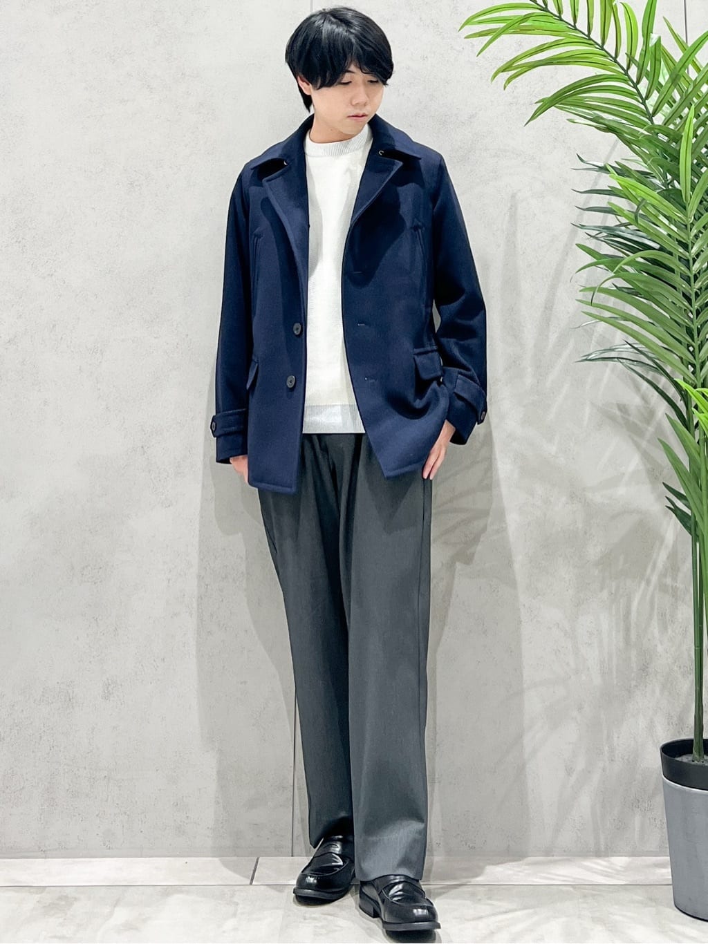 SHI-MAさんの「THE SHOP TK｜ウーリックシングルPジャケット」を使ったコーディネート