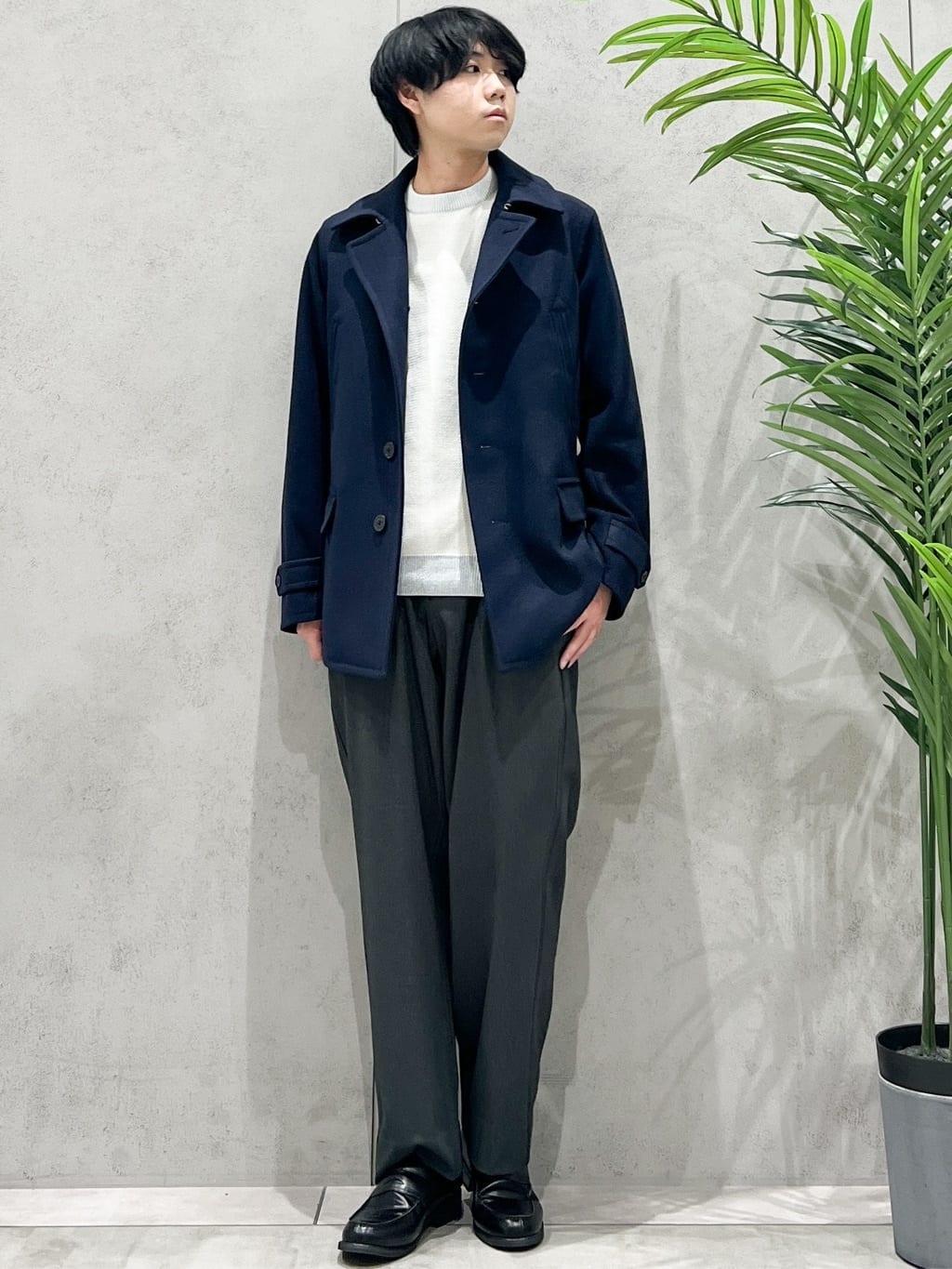 SHI-MAさんの「THE SHOP TK｜ウーリックシングルPジャケット」を使ったコーディネート