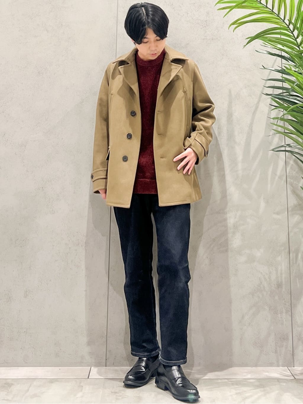 SHI-MAさんの「THE SHOP TK｜ウーリックシングルPジャケット」を使ったコーディネート