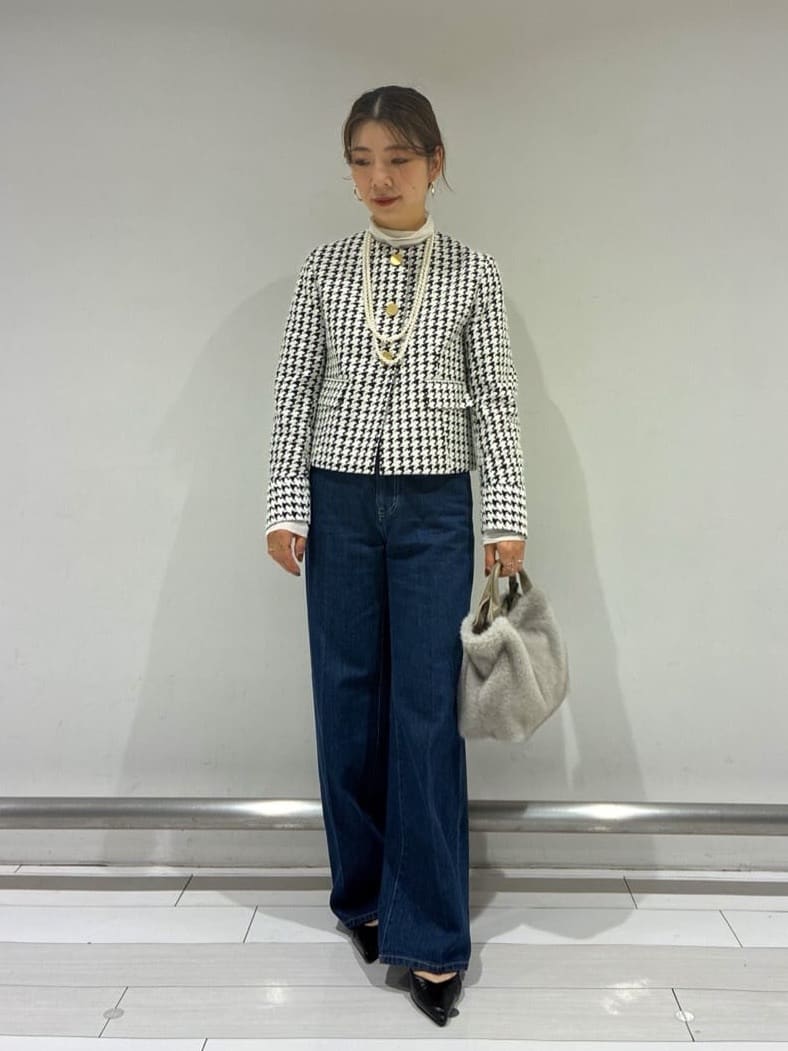 Rinさんの「UNTITLED｜【セットアップ可能】クラシックチドリ ジャケット」を使ったコーディネート