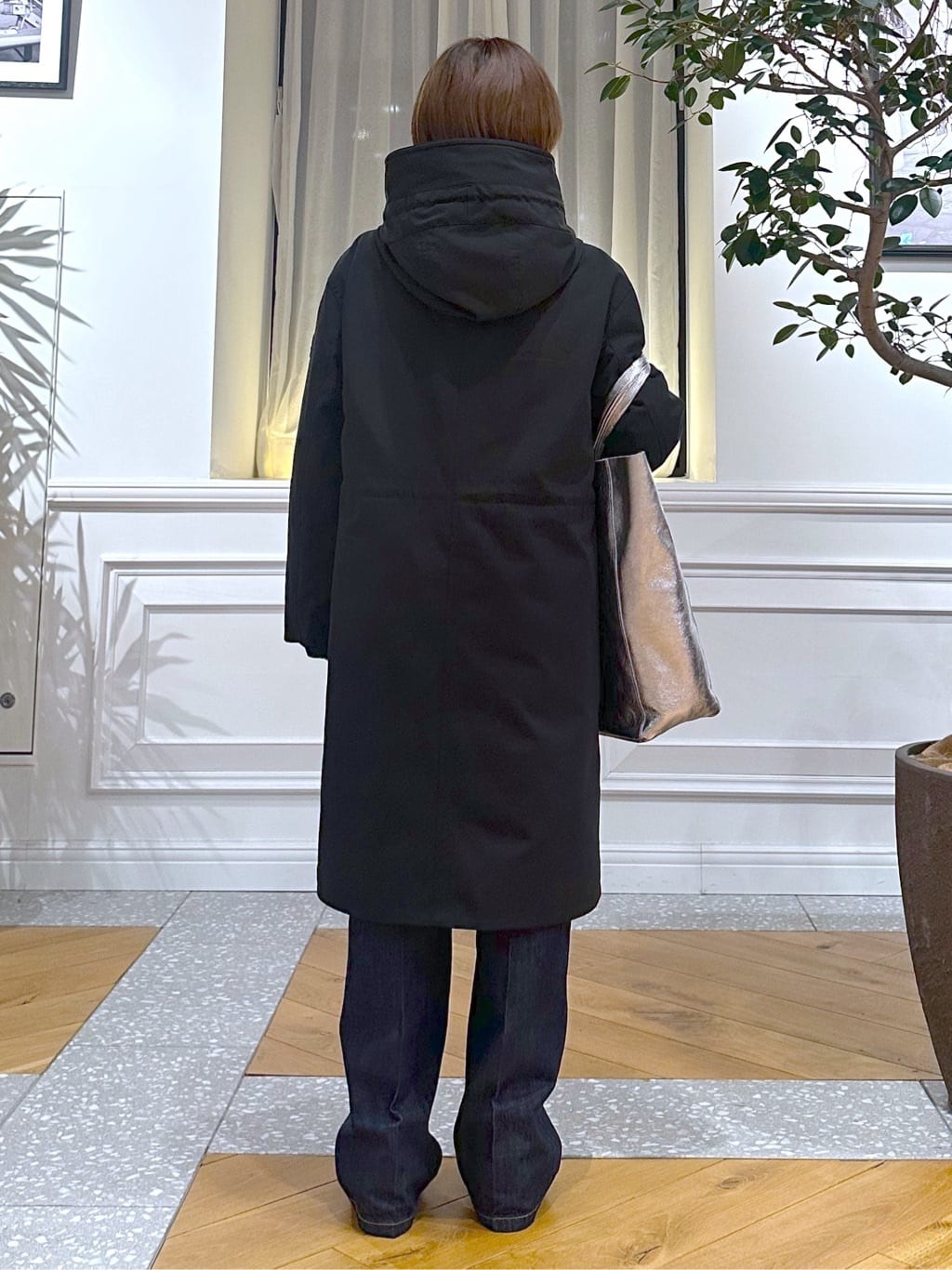 なべこさんの「DRESSTERIOR｜◆【3WAY/撥水素材/インナー付/CLASSY.12月号掲載】3WAYダウンライナーコート」を使ったコーディネート