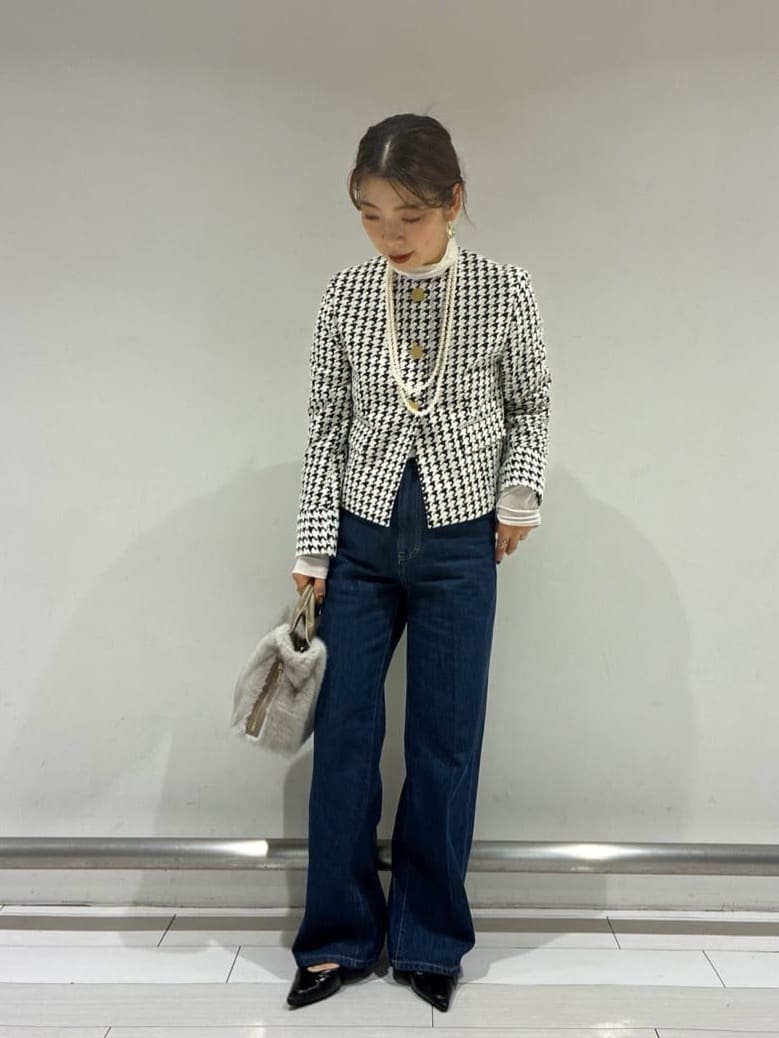 Rinさんの「UNTITLED｜【セットアップ可能】クラシックチドリ ジャケット」を使ったコーディネート