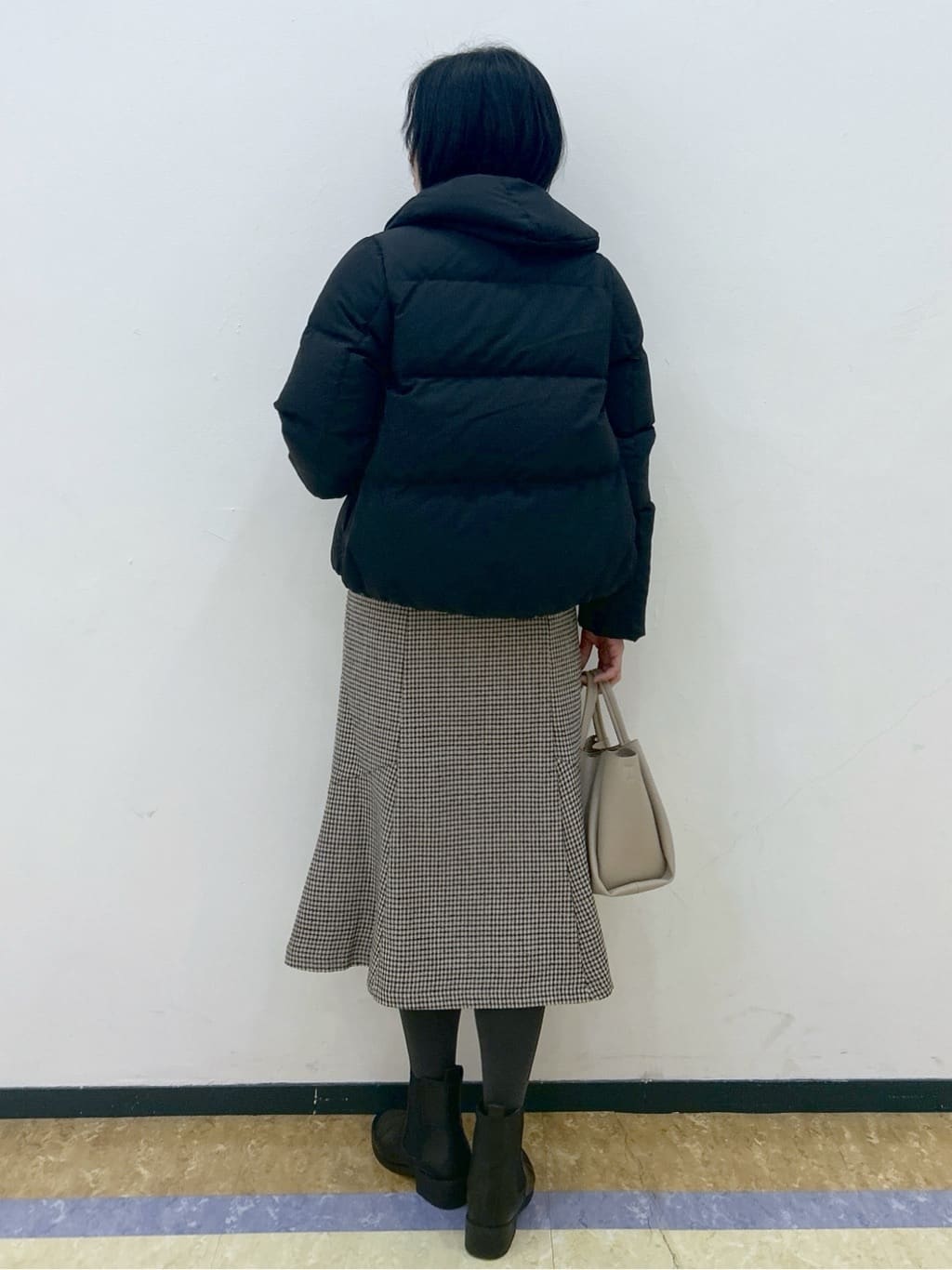 su.さんの「index｜KAWADAダウンショートコート【撥水／洗濯機OK／静電気防止裏地】《XS～LL》」を使ったコーディネート