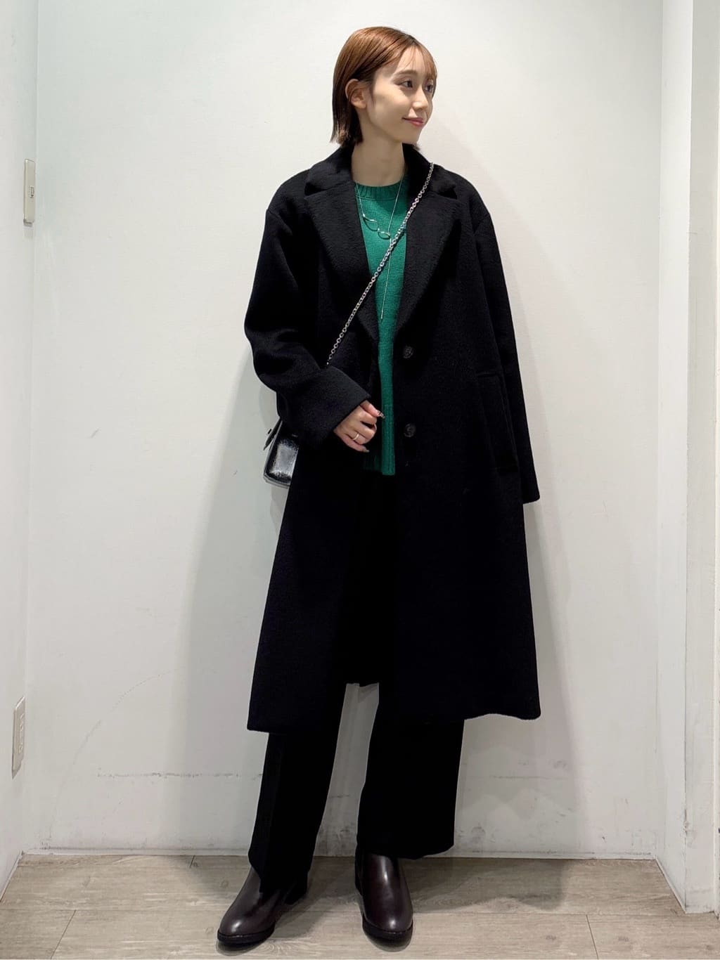 ぶまりんさんの「OPAQUE.CLIP｜ウォームタッチ イージーワイドパンツ【洗濯機洗OK／ストレッチ】≪SS～LL≫」を使ったコーディネート