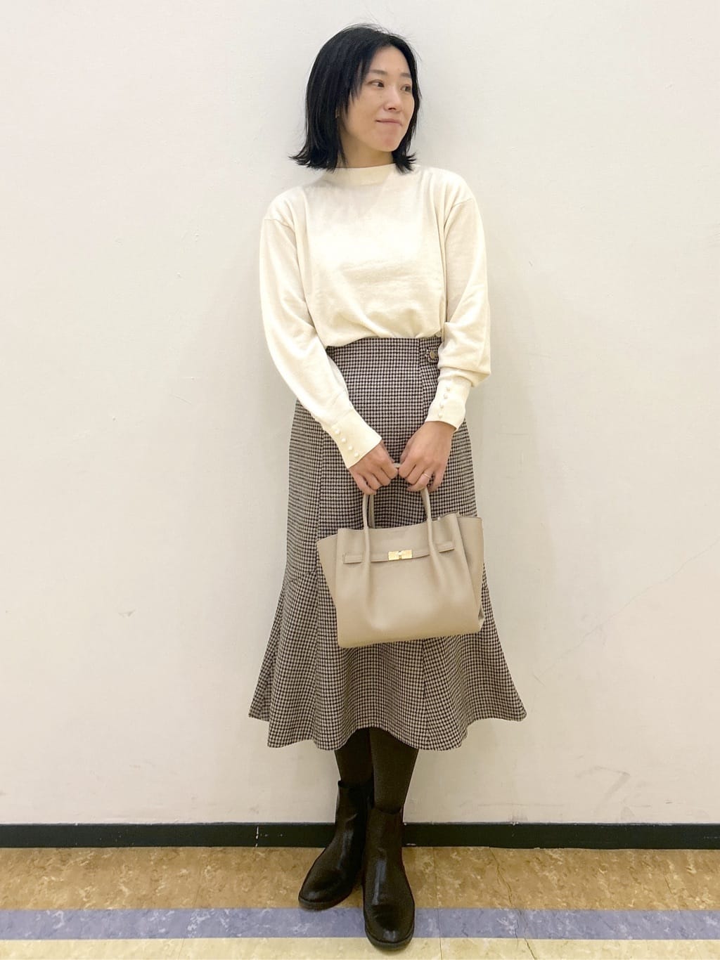 su.さんの「index｜KAWADAダウンショートコート【撥水／洗濯機OK／静電気防止裏地】《XS～LL》」を使ったコーディネート