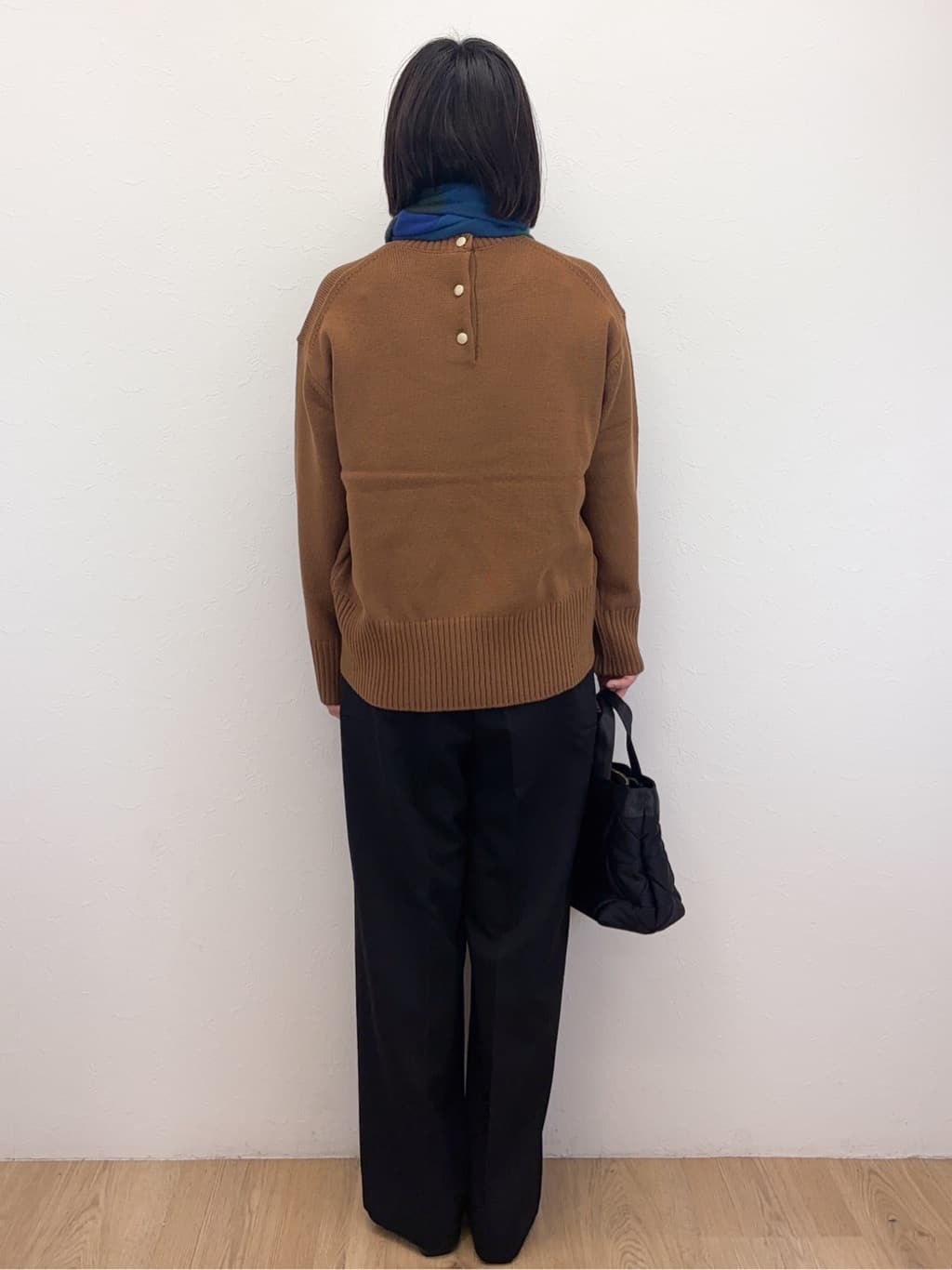 Takeさんの「OPAQUE.CLIP｜ウォームタッチ イージーワイドパンツ【洗濯機洗OK／ストレッチ】≪SS～LL≫」を使ったコーディネート