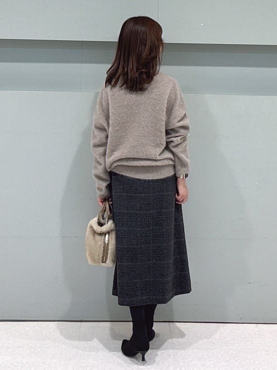 makiさんの「UNTITLED｜【着回しが効く／オンオフアウター】ウールショートコート」を使ったコーディネート