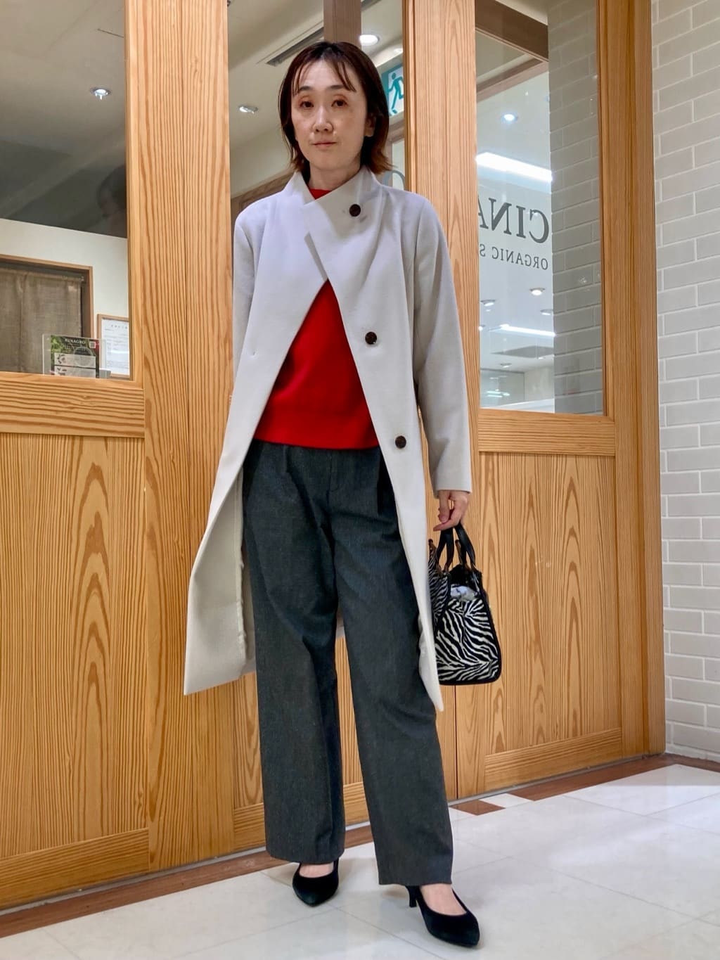 ゆうさんの「UNTITLED｜【日本製／2WAY衿】スタンドカラー ロングコート」を使ったコーディネート