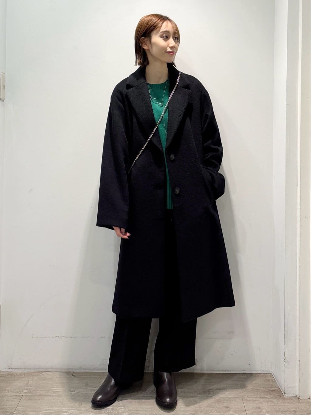 ぶまりんさんの「OPAQUE.CLIP｜ウォームタッチ イージーワイドパンツ【洗濯機洗OK／ストレッチ】≪SS～LL≫」を使ったコーディネート
