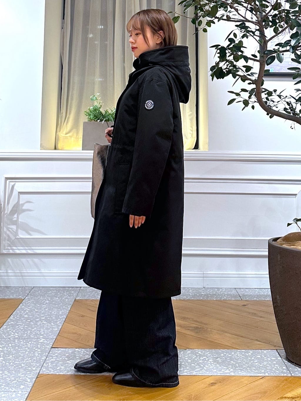 なべこさんの「DRESSTERIOR｜◆【3WAY/撥水素材/インナー付/CLASSY.12月号掲載】3WAYダウンライナーコート」を使ったコーディネート