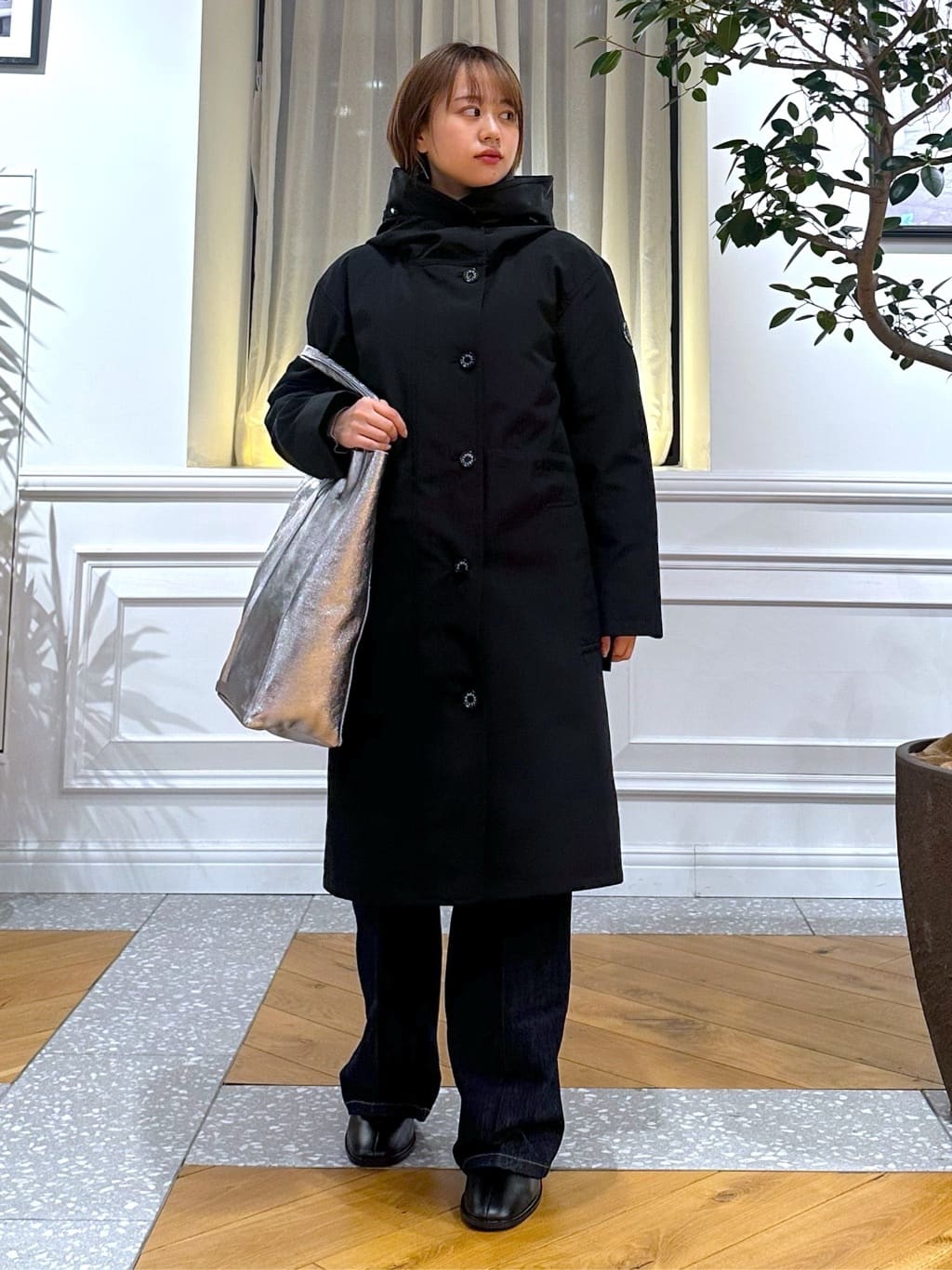 なべこさんの「DRESSTERIOR｜◆【3WAY/撥水素材/インナー付/CLASSY.12月号掲載】3WAYダウンライナーコート」を使ったコーディネート