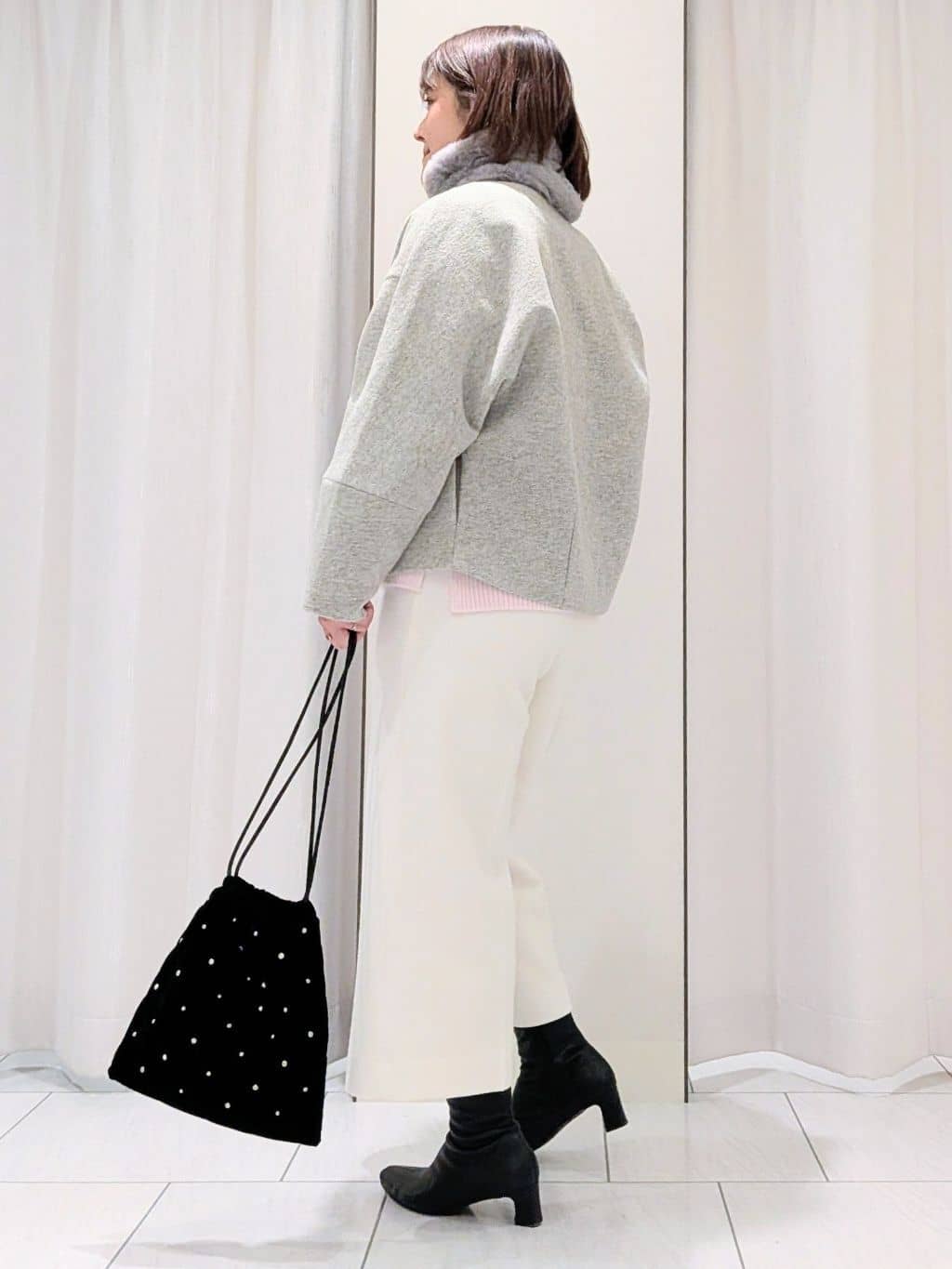 Onumaさんの「UNTITLED｜【8色展開/洗える】ウールカシミヤ ハイネックニット」を使ったコーディネート
