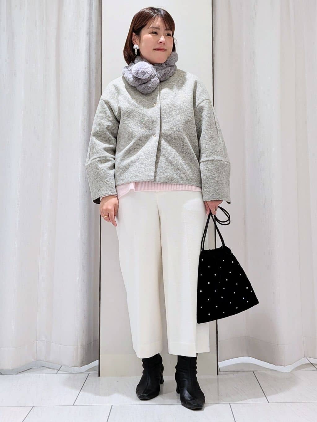 Onumaさんの「UNTITLED｜【8色展開/洗える】ウールカシミヤ ハイネックニット」を使ったコーディネート