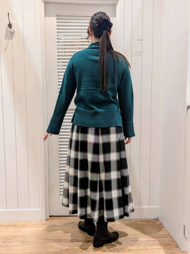 ayakaさんの「Dessin｜【洗える】センタータックラインハイネックニット」を使ったコーディネート