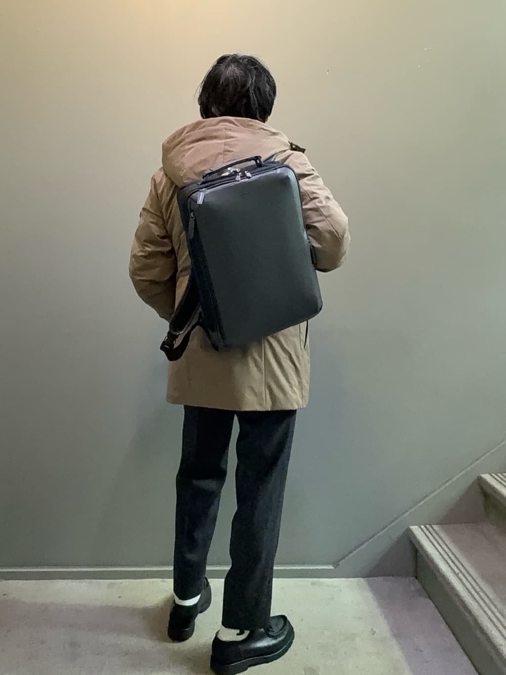 デザイナーTAKEman さんの「TAKEO KIKUCHI｜【None Of Stress】ストレッチ ダウンブルゾン」を使ったコーディネート