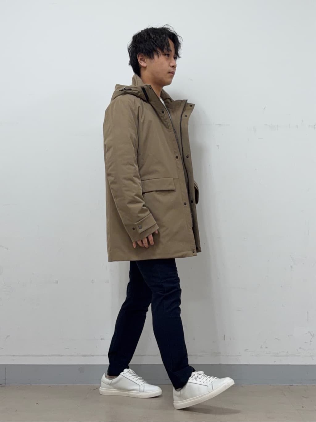 Hiroさんの「TAKEO KIKUCHI｜【None Of Stress】ストレッチ ダウンブルゾン」を使ったコーディネート
