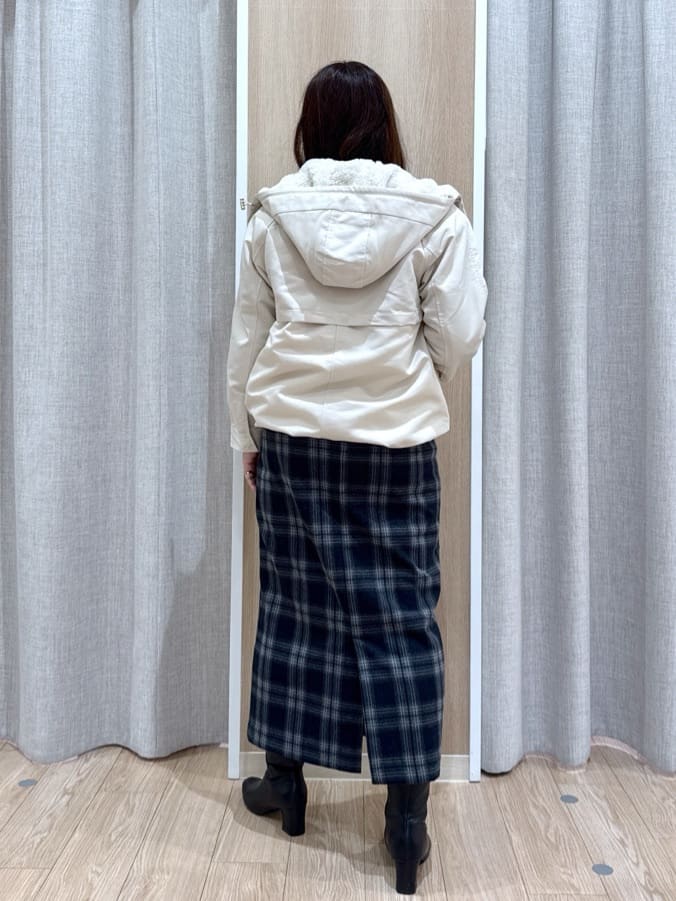 sachiさんの「grove｜【名品アウター/3WAY・はっ水】ボアライナー付マウンテンパーカ」を使ったコーディネート