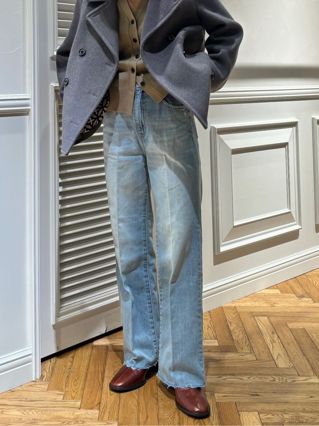 Mgmさんの「DRESSTERIOR｜◆ミラノリブカーディガン」を使ったコーディネート