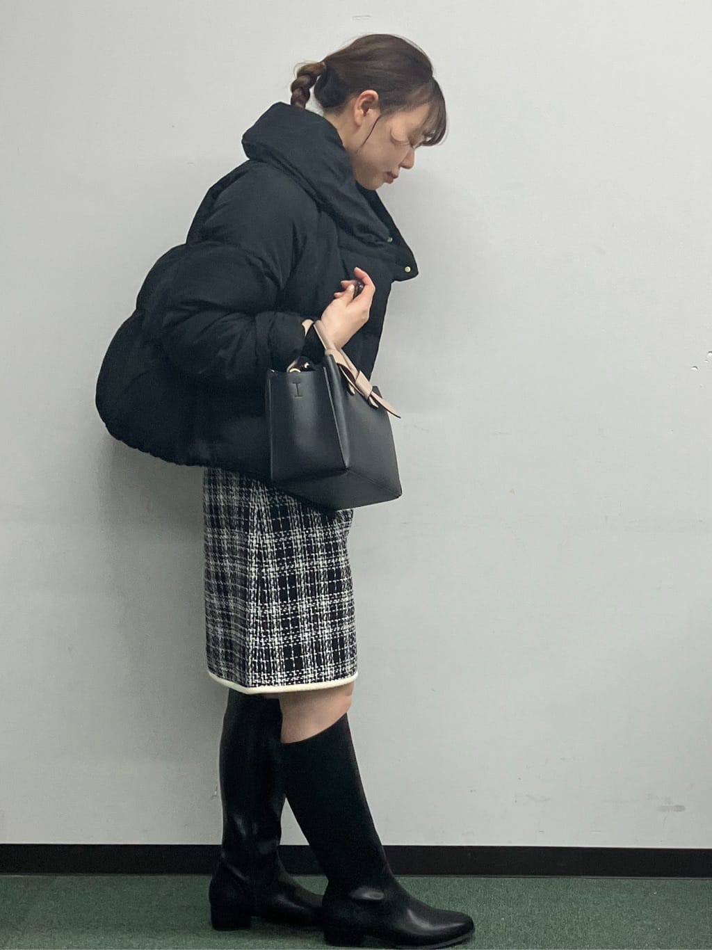 MAYUKIさんの「index｜KAWADAダウンショートコート【撥水／洗濯機OK／静電気防止裏地】《XS～LL》」を使ったコーディネート
