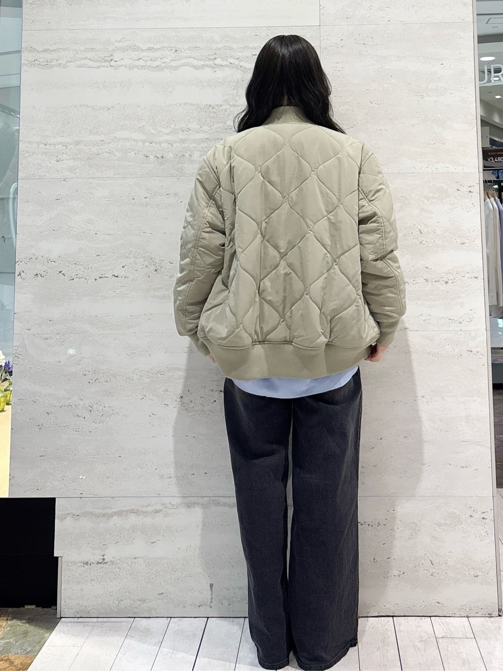 かほさんの「OPAQUE.CLIP｜《リバーシブル》キルティングブルゾン」を使ったコーディネート