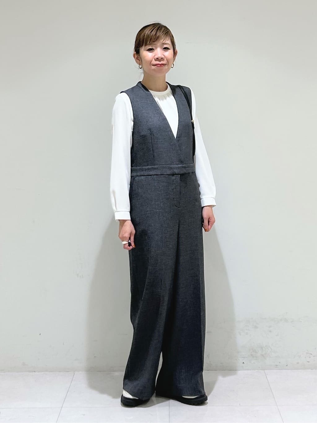 tsuyuさんの「INDIVI｜フラップスモールバッグ」を使ったコーディネート