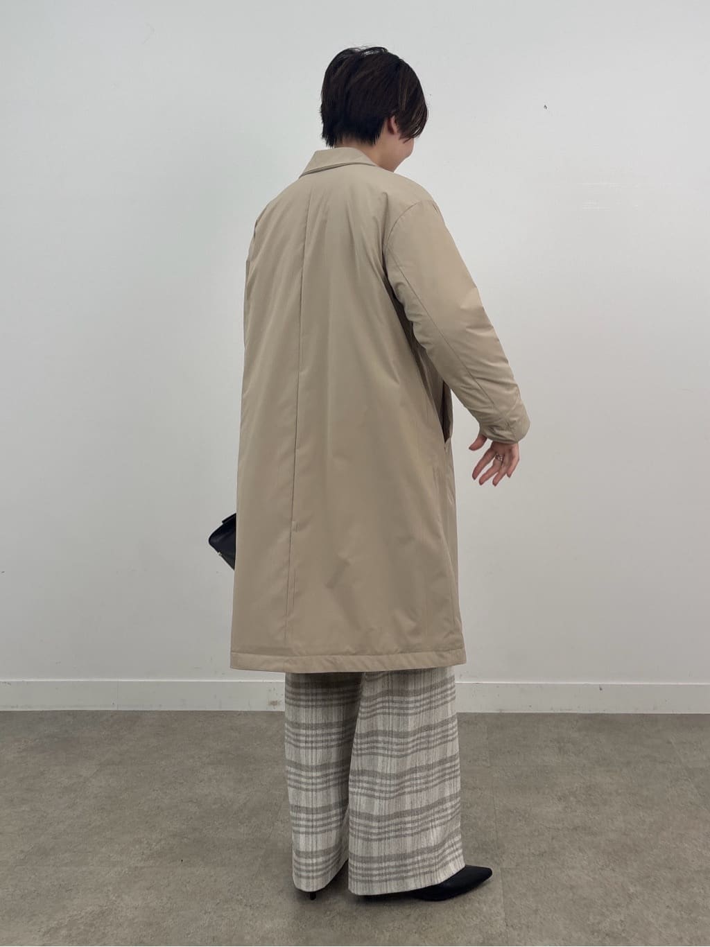 kanaeさんの「INDIVI｜【超軽量／蓄熱】ライトパフチェスターコート」を使ったコーディネート