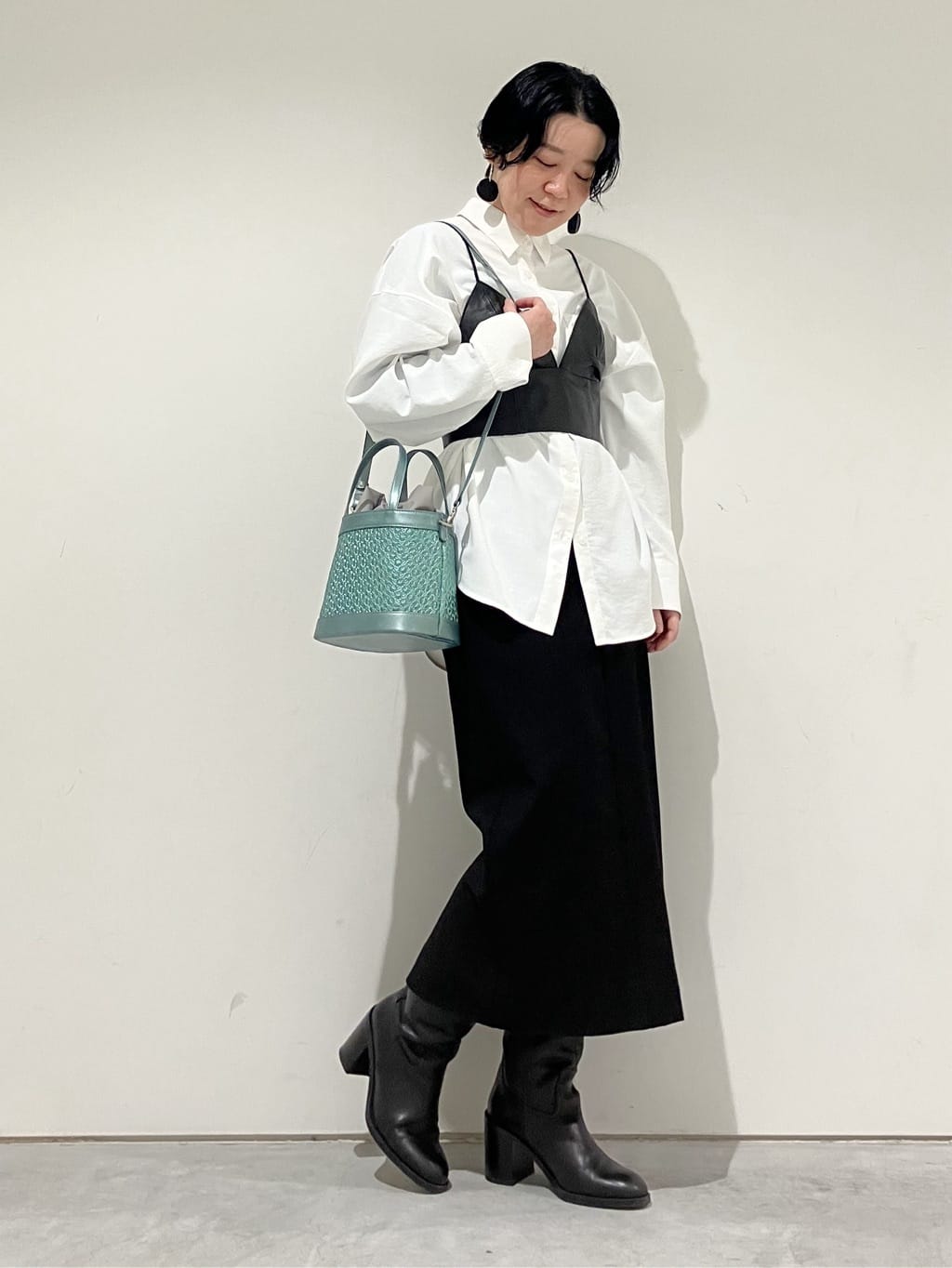 Cさんの「HIROKO HAYASHI｜GIRASOLE PIPERITA（ジラソーレ ピペリータ）2wayショルダーバッグ」を使ったコーディネート