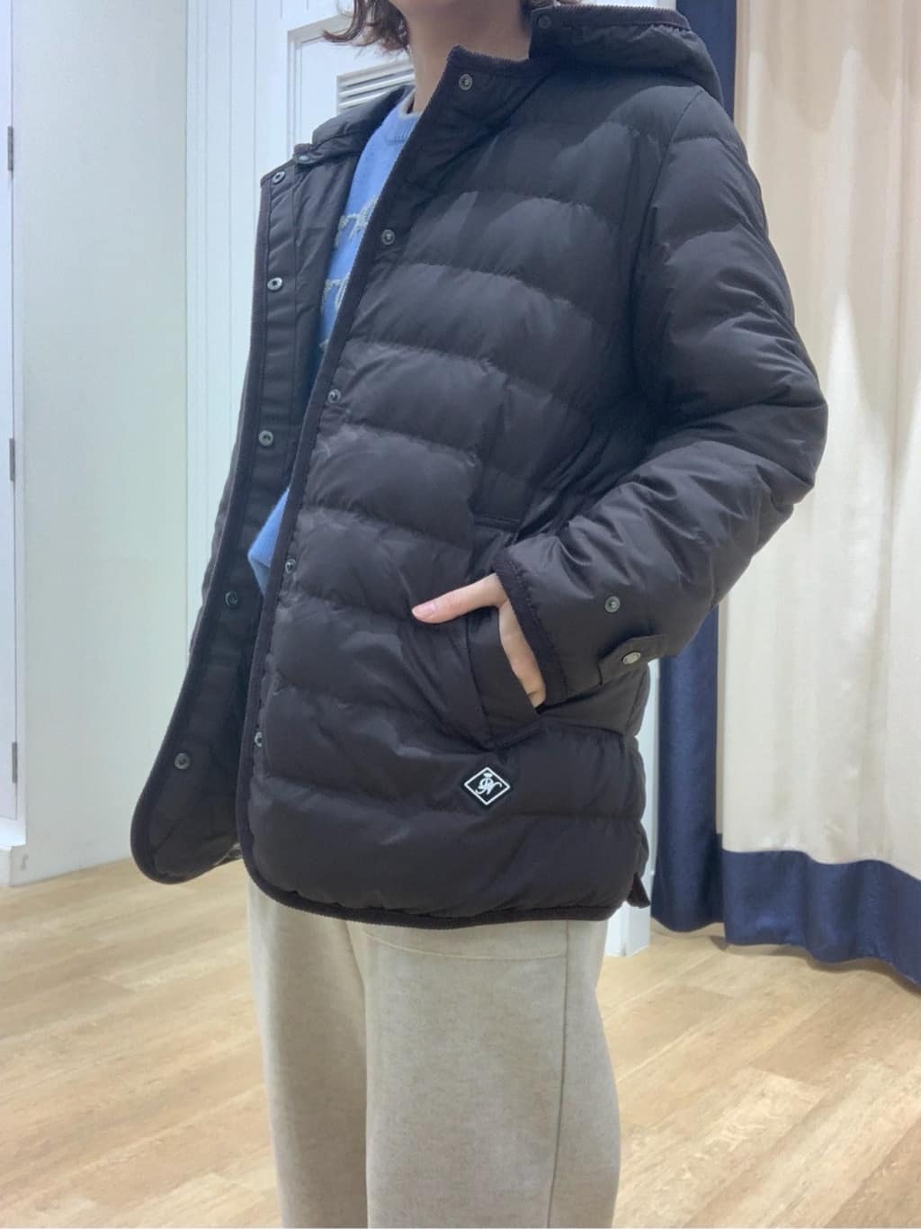 IMARIさんの「Dessin｜【撥水・2WAY】ミュラーダウンコートミドル丈」を使ったコーディネート