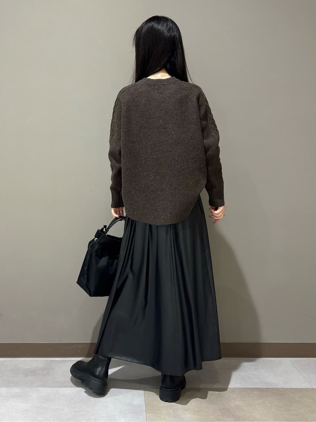 KEIKOさんの「INDIVI｜【超軽量／蓄熱】ライトパフチェスターコート」を使ったコーディネート